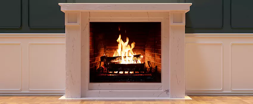 Decorative Electric Fireplace Installation in Punta Gorda, Florida