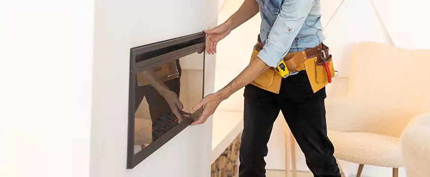 Metal Fireplace Installation in Punta Gorda, Florida