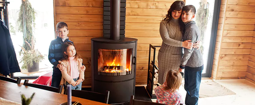 Morso Cast Iron Fireplace Insert Installation in Punta Gorda, Florida
